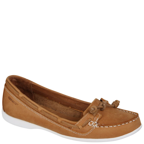 Sebago Women's Felucca Lace Boat Shoes - Brown - FREE UK Delivery