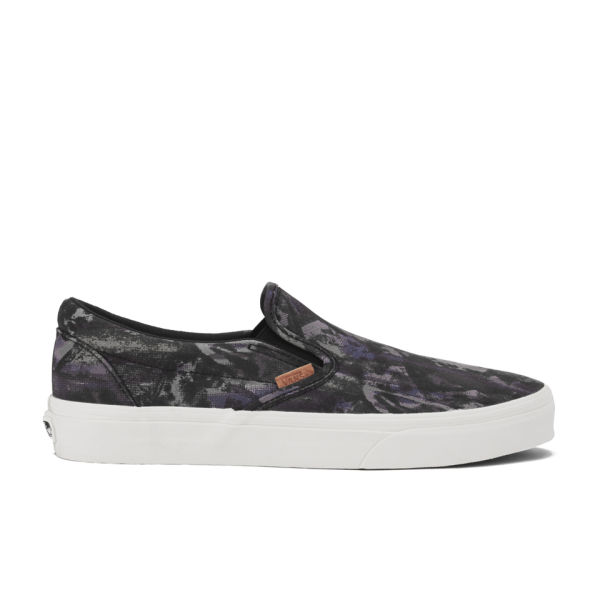 Vans Men's California Classic SlipOn Nature Camo Trainers Black