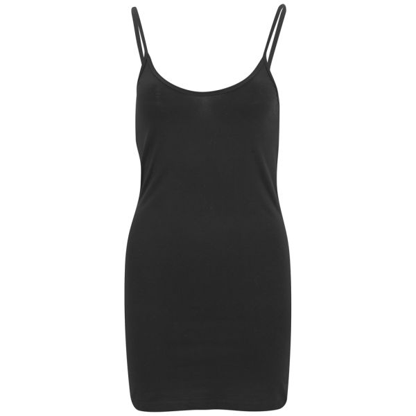 Vero Moda Women's Maxi My Long Singlet - Black Womens Clothing | TheHut.com