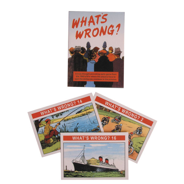 What's Wrong? - Retro Board Game | IWOOT