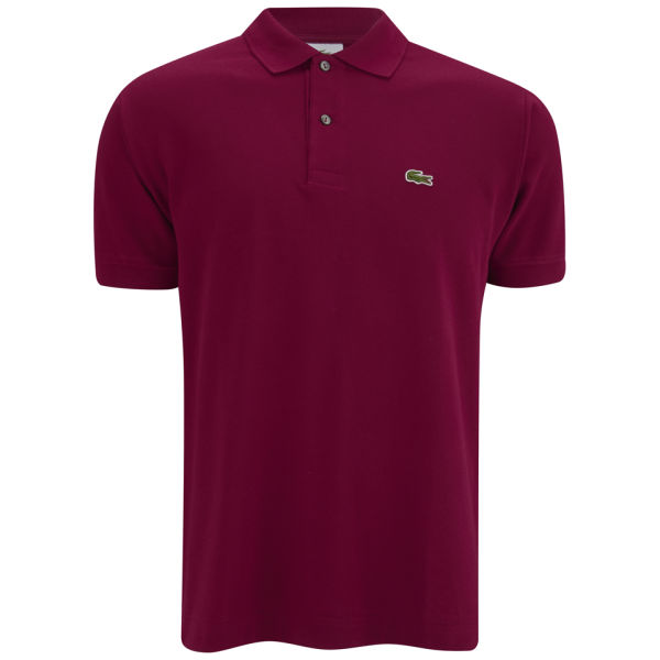Lacoste Men's Polo Shirt - Burgundy - Free UK Delivery over £50