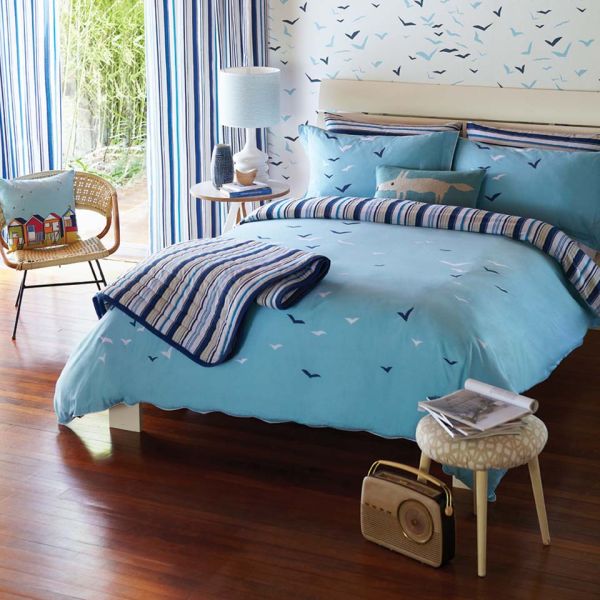 Scion Flight Duvet Cover Blue Homeware