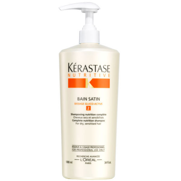 Kérastase Nutritive Bain Satin 2 (1000ml) and Pump  Free 