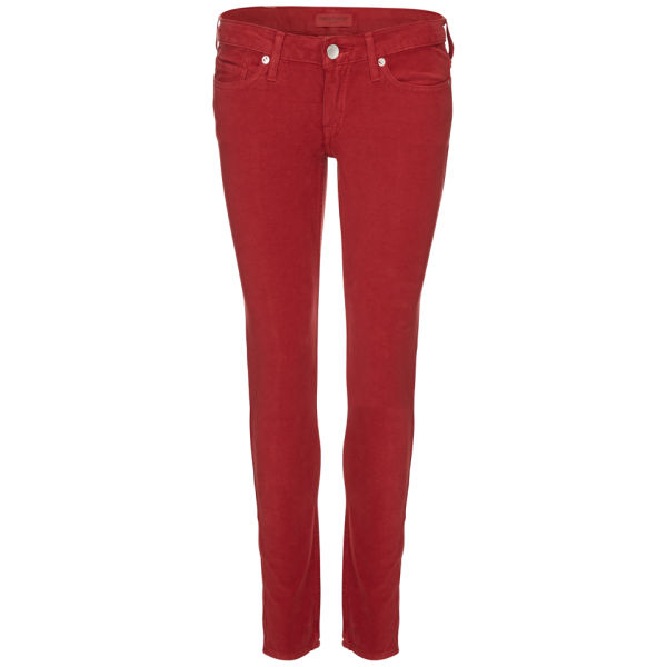Levi's Made & Crafted Women's Low Rise Pins Skinny Rosewood Jeans - Red ...