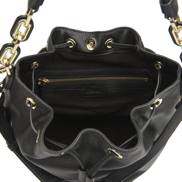Karl Lagerfeld K/Grainy Drawstring Bag - Black - Free UK Delivery over £50