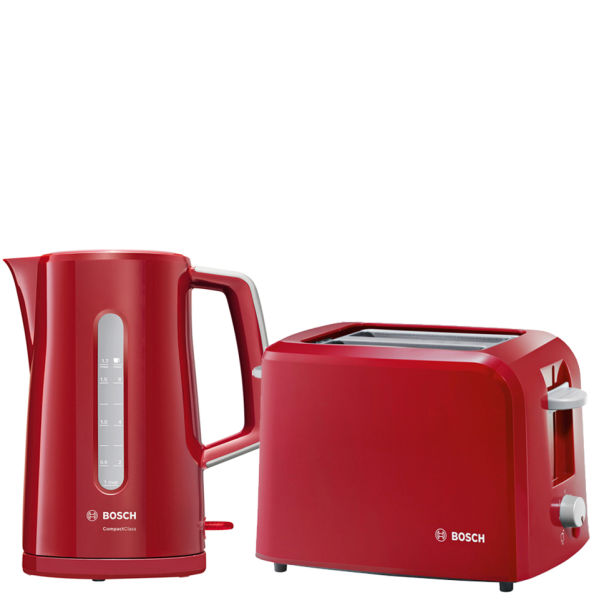 Bosch Village Collection Kettle And Toaster Bundle Cream
