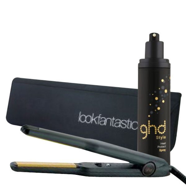 ghd Mini Styler With ghd Heat Protect Spray & Black Heat Mat Free