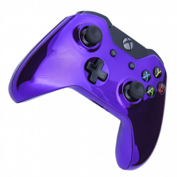 Xbox One Wireless Custom Controller - Chrome Purple Games