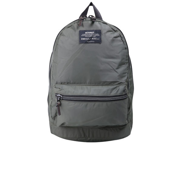 Ecoalf Munich Backpack - Deep Khaki - Free UK Delivery over £50