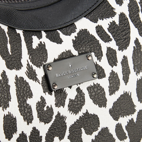 Paul's Boutique Lauren Graphic Leopard Tote Bag - White Womens ...