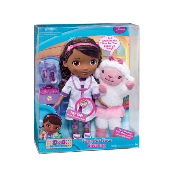 Doc McStuffins Time For Your Check Up Interactive Doc & Lambie Toys