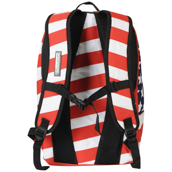 Sprayground USA Deluxe Backpack - Red/Blue/White