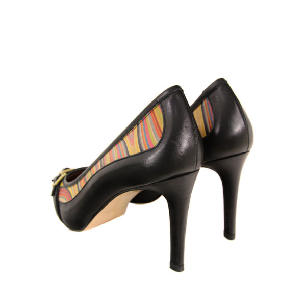 Paul Smith Shoes Women's Bergamot Swirl Shoes - Black - Free UK ...