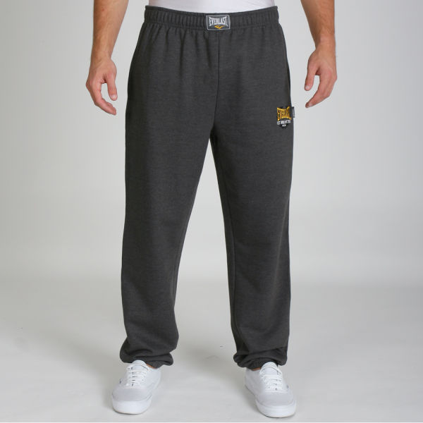 Everlast Mens Brushback Sweatpant Charcoal Marl Clothing Zavvi
