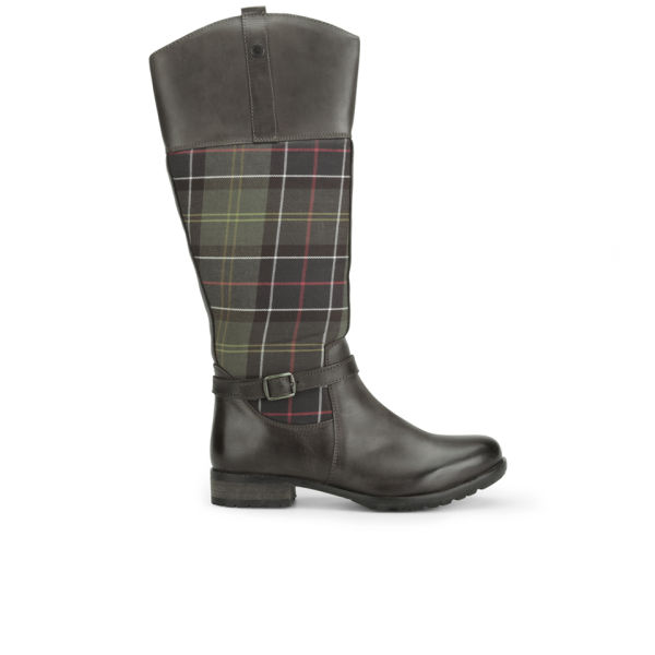 barbour tartan wellies