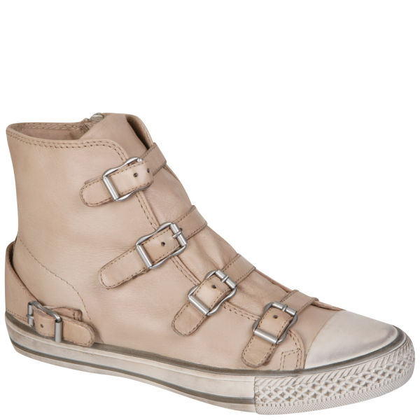 Ash Women's Virgin Leather Trainers - Clay - Free UK Delivery over £50