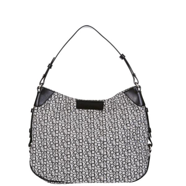 CK by Calvin Klein Logo Hobo Shoulder Bag 