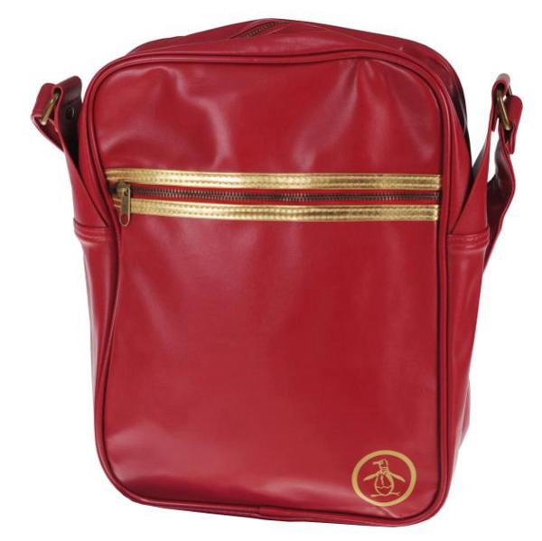 Original Penguin Mens Shoulder Bag   Red      Mens Accessories