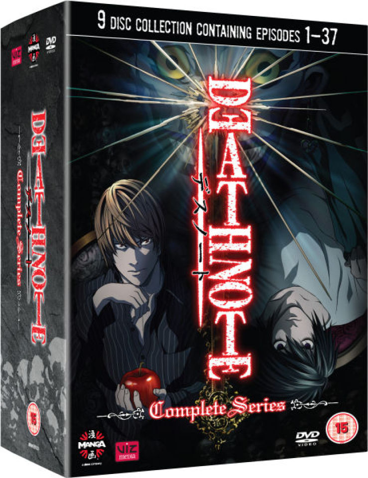 Death Note  The Complete Series DVD  Zavvi UK