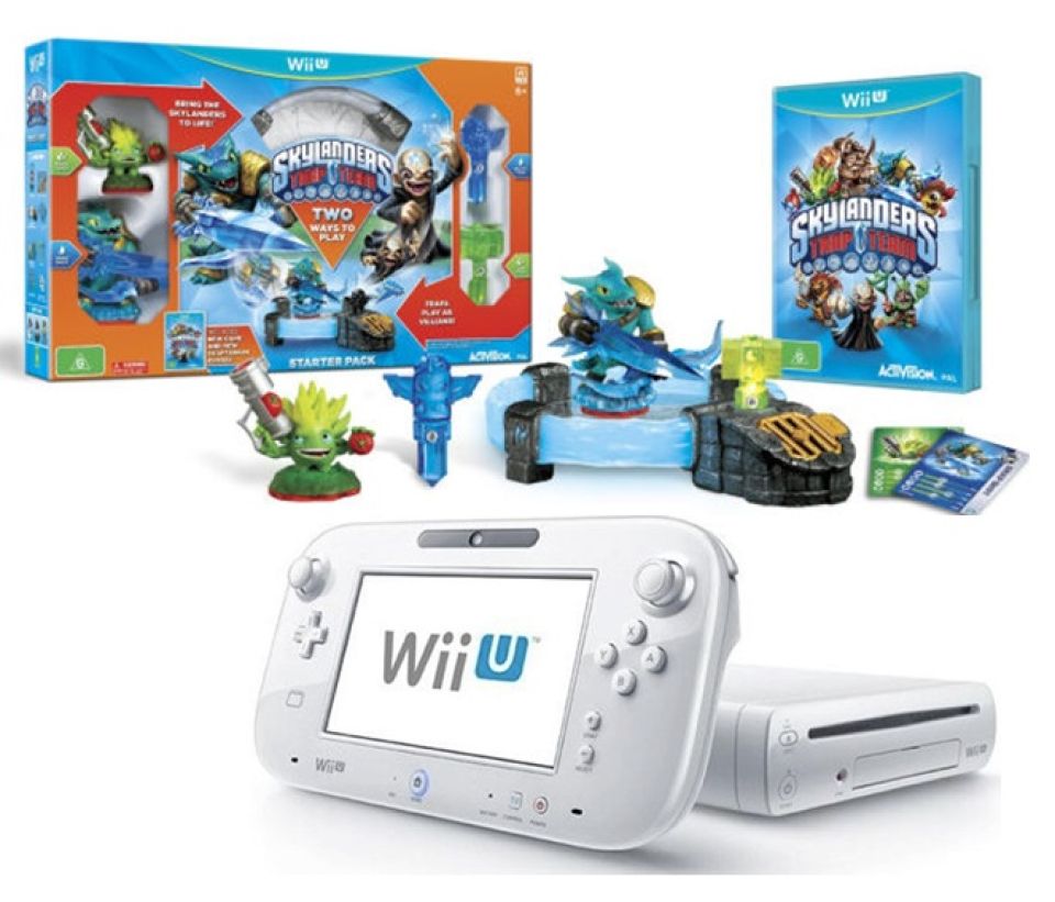 Nintendo Wii U Basic Console Includes Skylanders Trap Team Starter Pack Games Consoles Zavvi Uk Below you will find pictures of every figure and links to get all the information you need on each character. nintendo wii u basic console includes skylanders trap team starter pack