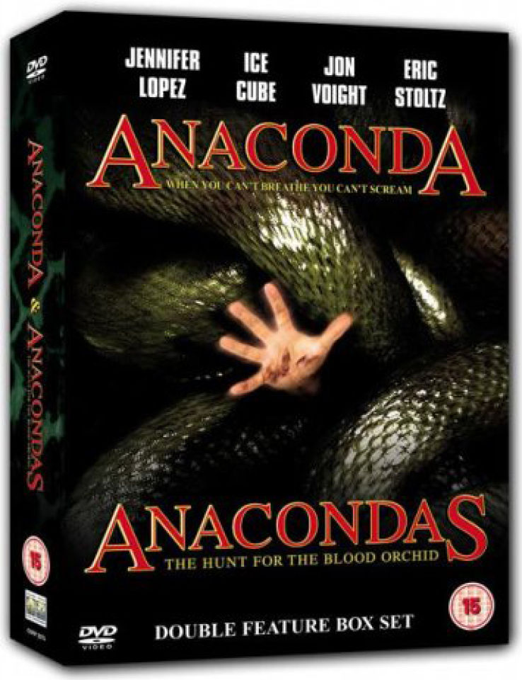 Anaconda/Anacondas: The Hunt For The Blood Orchid DVD - Zavvi UK