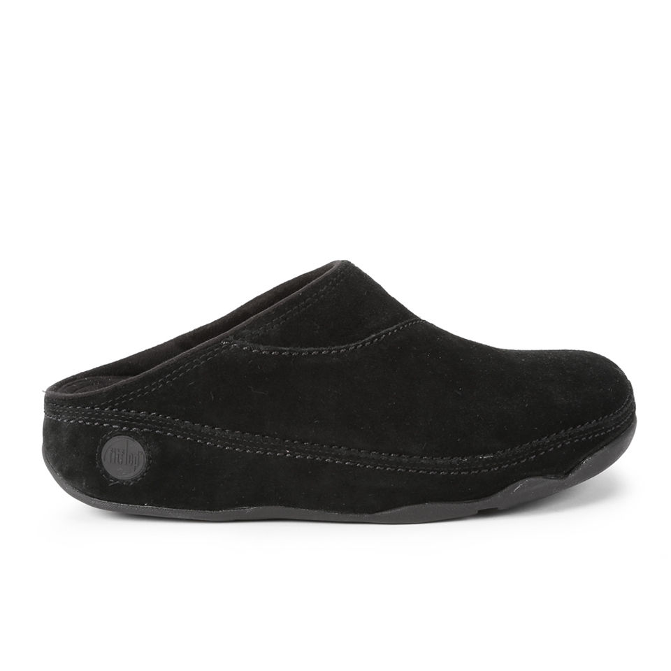 fitflop gogh suede clogs