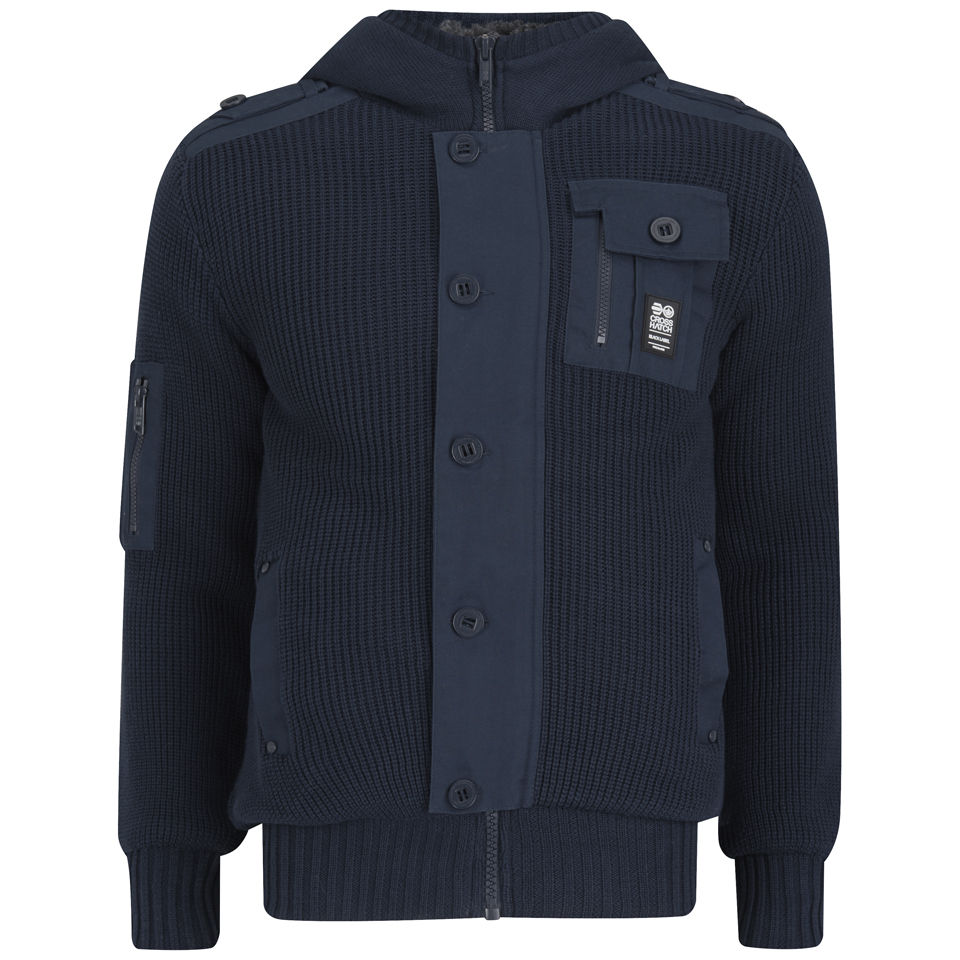 pusheen fleece cardigan with sailor collar