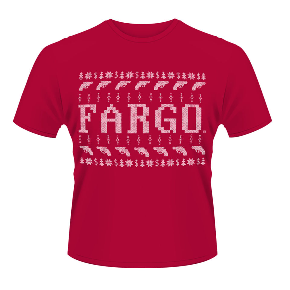 Fargo Men's TShirt Fargo Knit Red Merchandise Zavvi UK