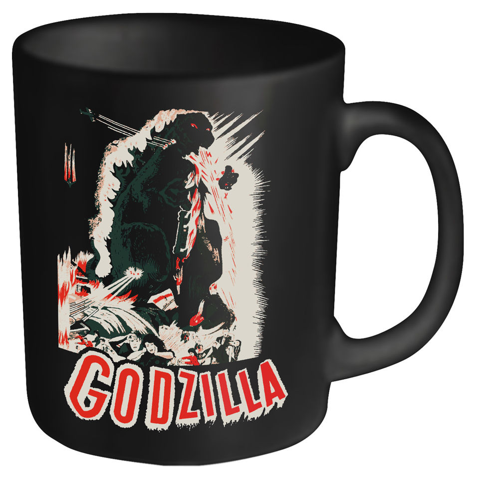 Godzilla Poster Mug Merchandise | Zavvi