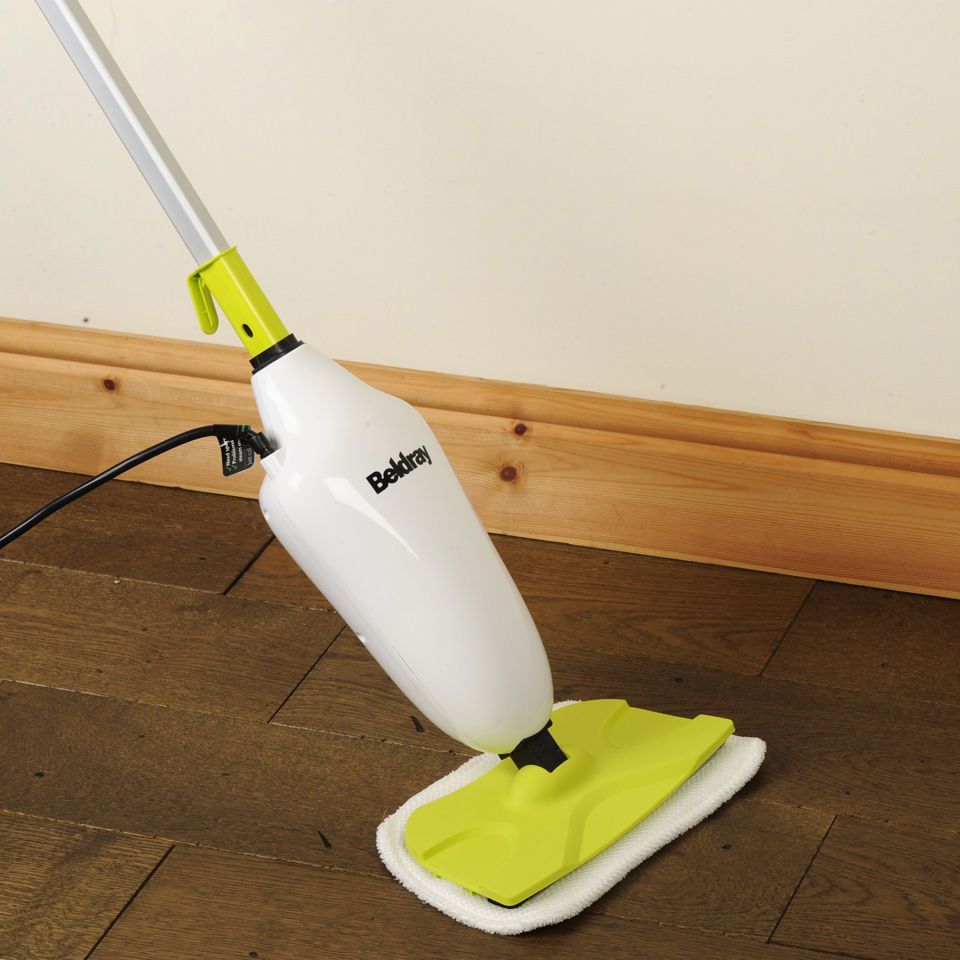 Beldray 1500W Steam Mop Green Homeware
