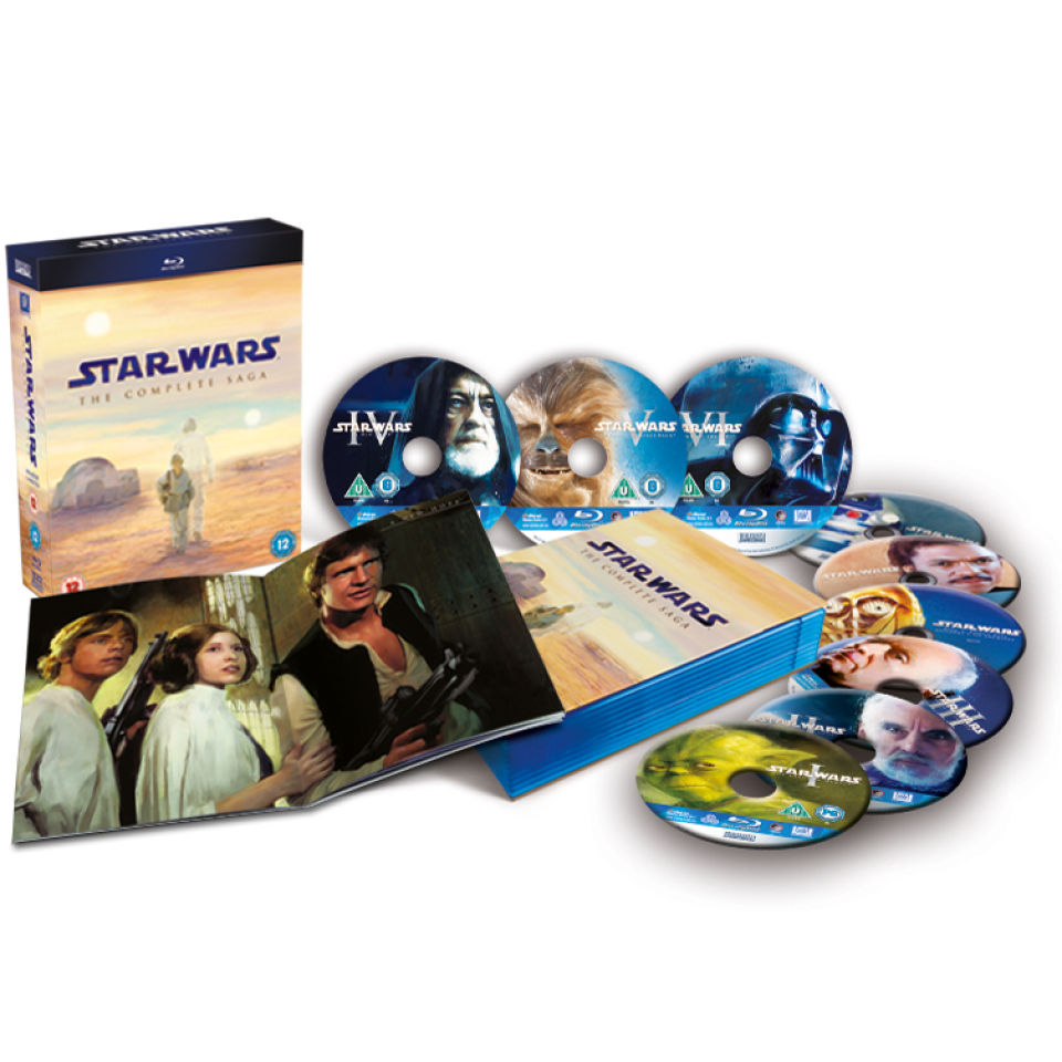 Star Wars Komplette Saga Blu Ray Star Wars: The Complete Saga Blu-ray | TheHut.com