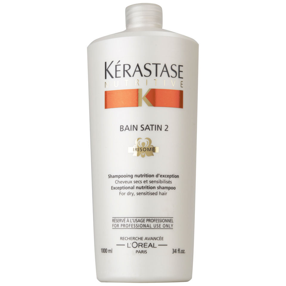 Kerastase Nutritive Bain Satin 2 Irisome 1000ml With Pump Gratis Lieferservice Weltweit } kerastase nutritive bain satin 2 şampuan 250ml özelli̇kler çok kuru ve hassaslaşmış saçlara özel daha yoğun formüle sahip besleyici şampuan. lookfantastic