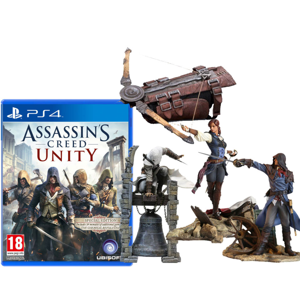Assassin's Creed: Unity - Special Edition - Deluxe Figure Pack PS4 | Zavvi