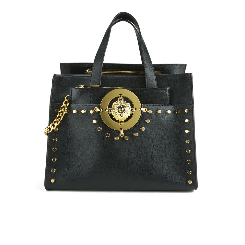 Versus Versace Women's Hardware Stud Tote Bag Black Free UK