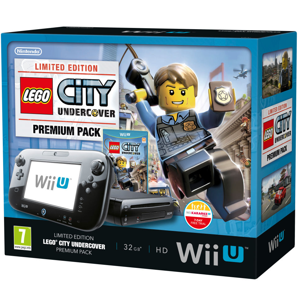 Wii U Premium Pack Includes Lego City Undercover Games Consoles Zavvi