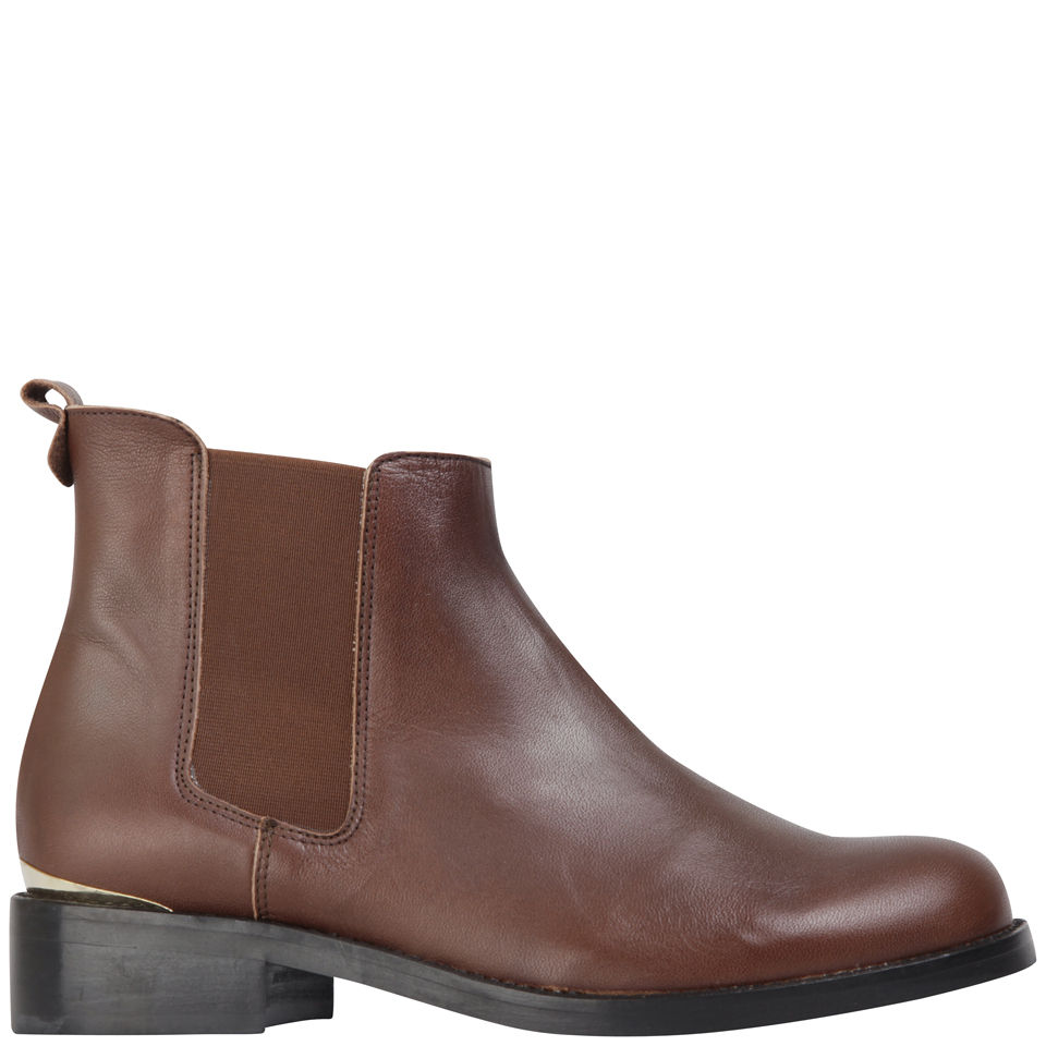 kurt geiger tan chelsea boots