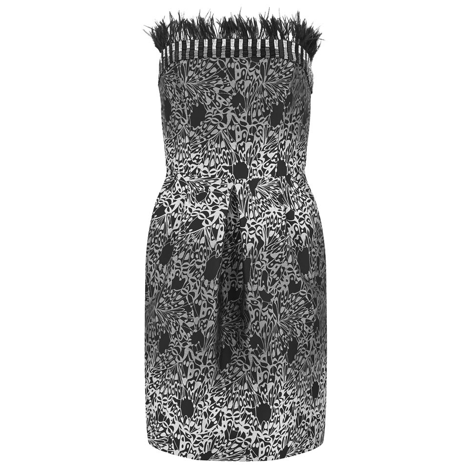 Matthew Williamson Women's Strapless Mini Dress - Black - Free UK ...