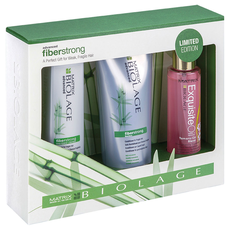Matrix Biolage Fiberstrong Gift Set (Worth £34.95) Buy Online Mankind
