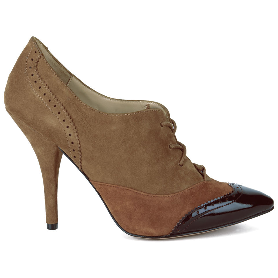 Vivienne Westwood Women's Hetty Suede Heeled Ankle Boots - Brown | FREE ...