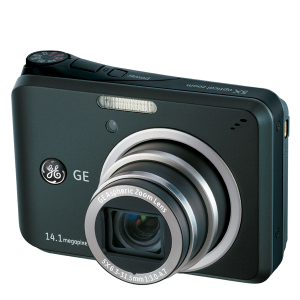 GE A1455 Digital Camera Black (14.1MP, 5 x Optical Zoom, 2.7 Inch LCD