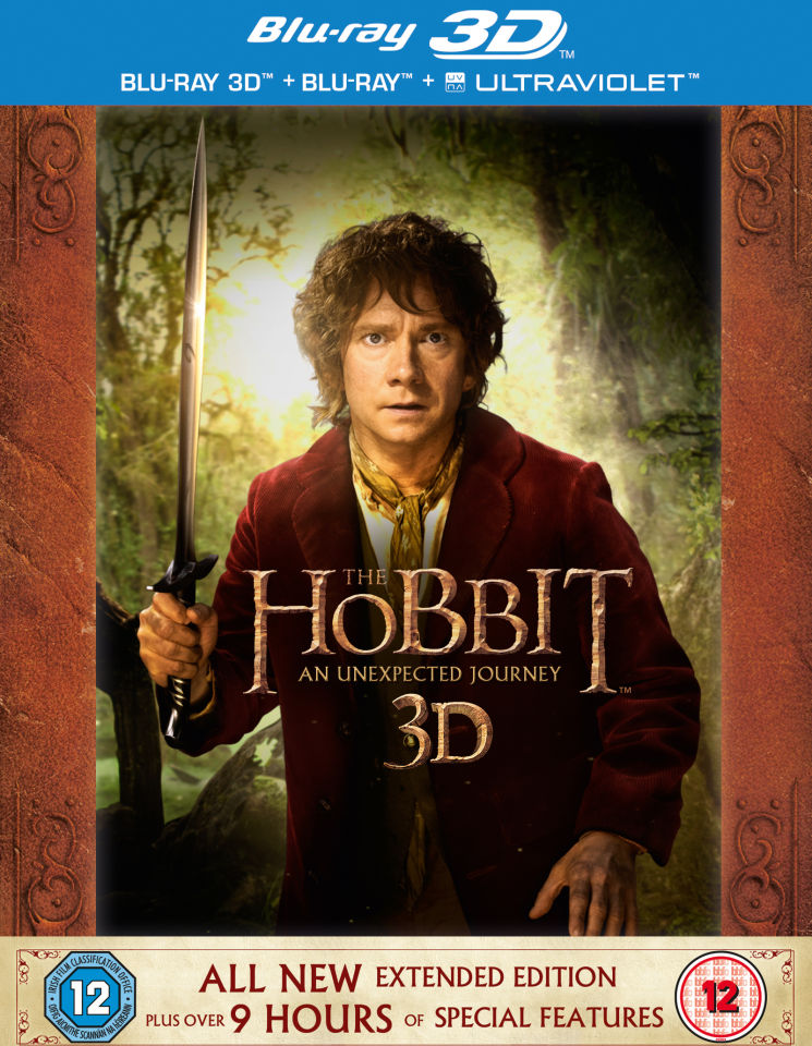 The Hobbit An Unexpected Journey Extended Edition 3d Includes