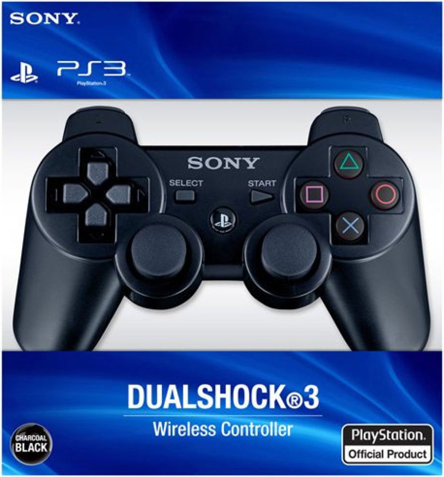 Sony Dual Shock 3 Wireless Controller - Black (PS3) Games Accessories ...