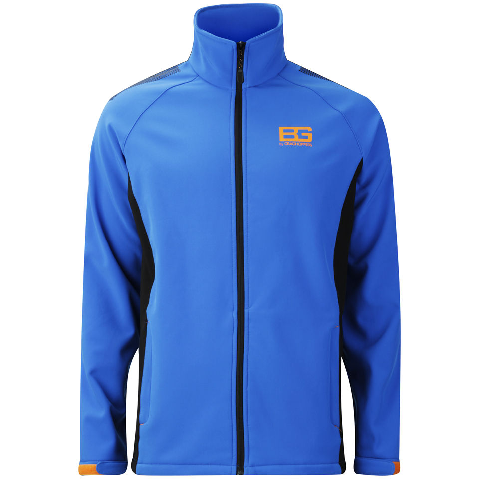 Craghoppers Men's Bear Grylls Softshell Jacket Extreme Blue Sports & Leisure