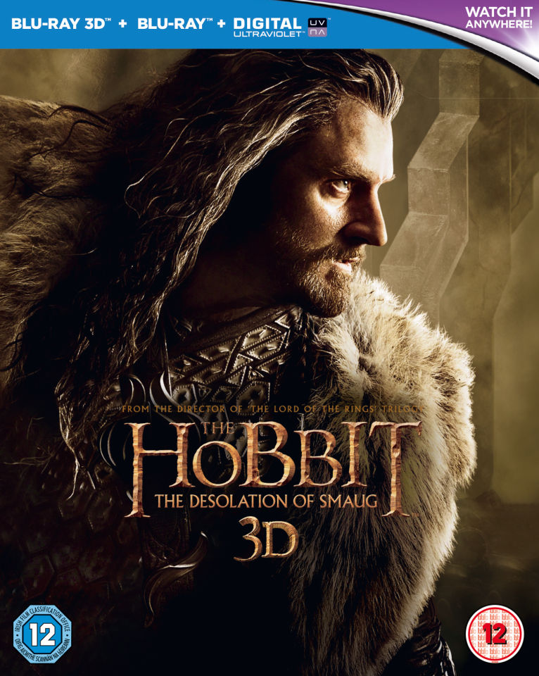 The Hobbit The Desolation Of Smaug 3d Includes Ultraviolet Copy