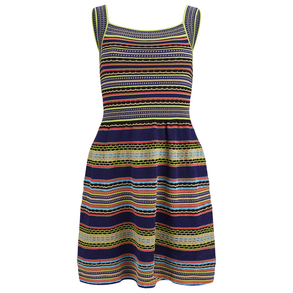 M Missoni Women's Knitted Dress Multi Free UK Delivery Available