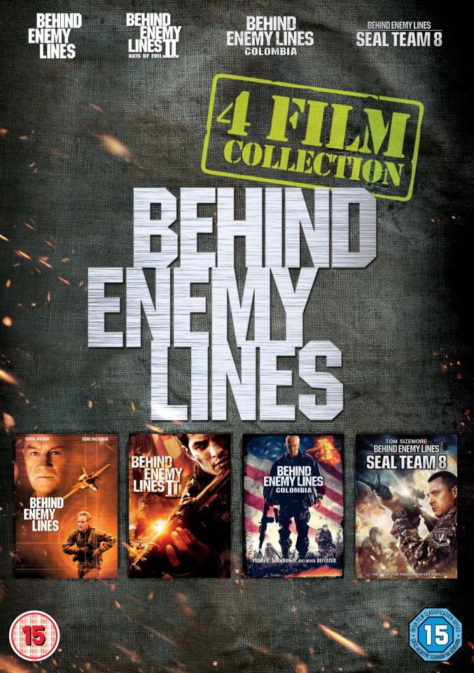 Behind Enemy Lines 1-4 DVD | Zavvi