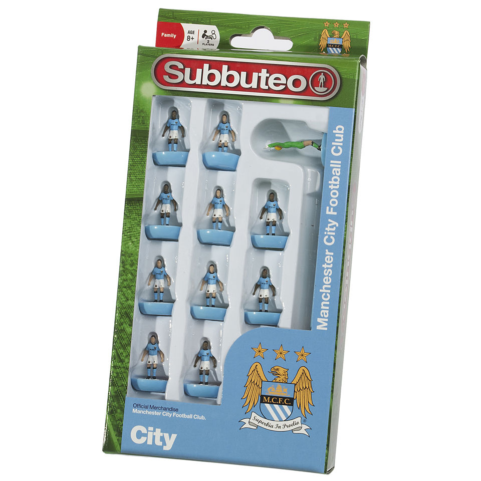 Subbuteo Manchester City Team Set Toys