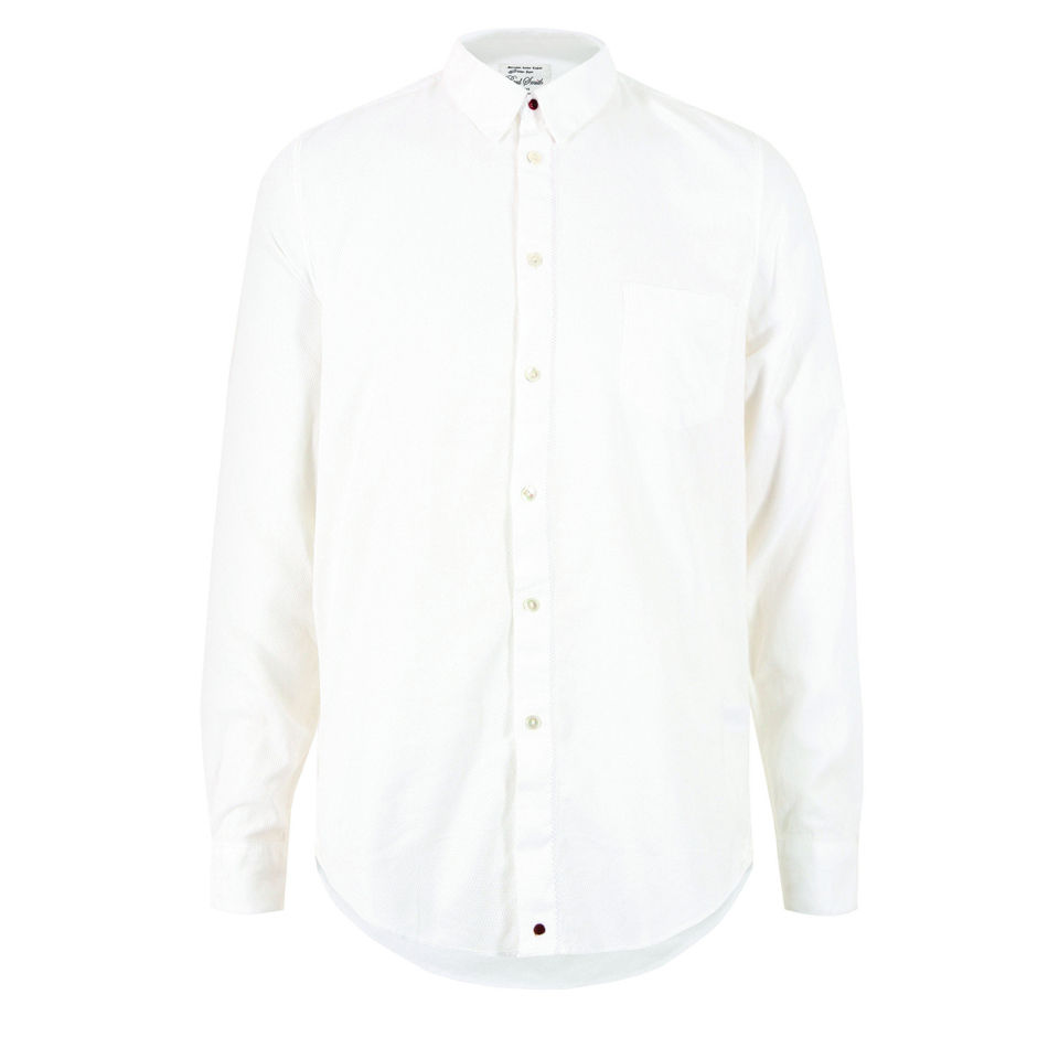 Red Ear Men's 574M 576 Classic Shirt - White - Free UK Delivery over £50