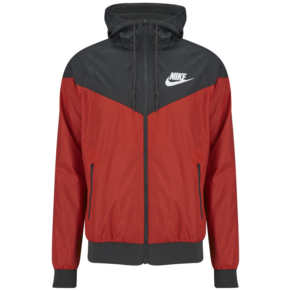 Nike Men's Windrunner Jacket - Red/Black Sports & Leisure | TheHut.com