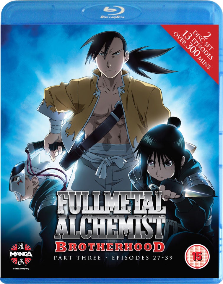 Fullmetal Alchemist Brotherhood - Part 5: Episodes 53-64 Blu-ray | Zavvi